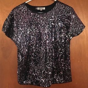 Sequined Blouse | Jennifer Lopez